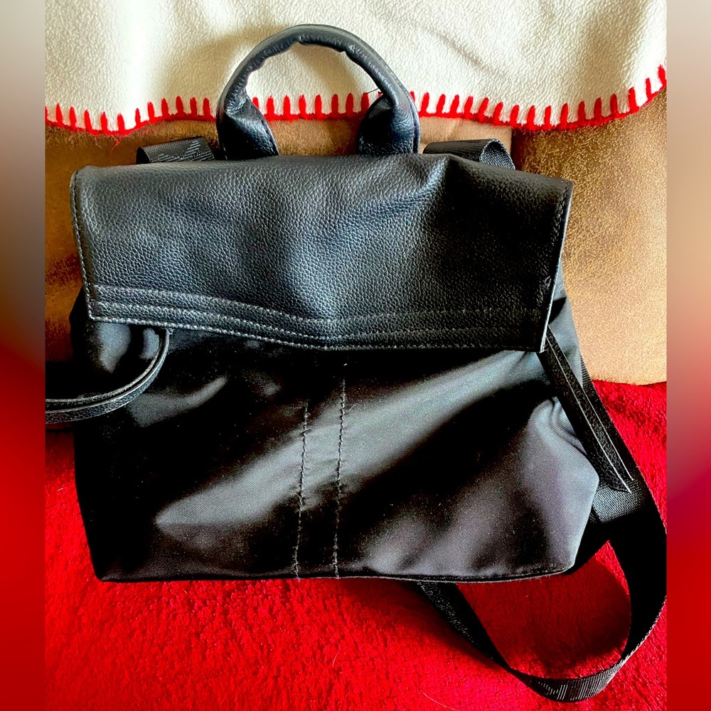 Black Botkier Purse Backpack.